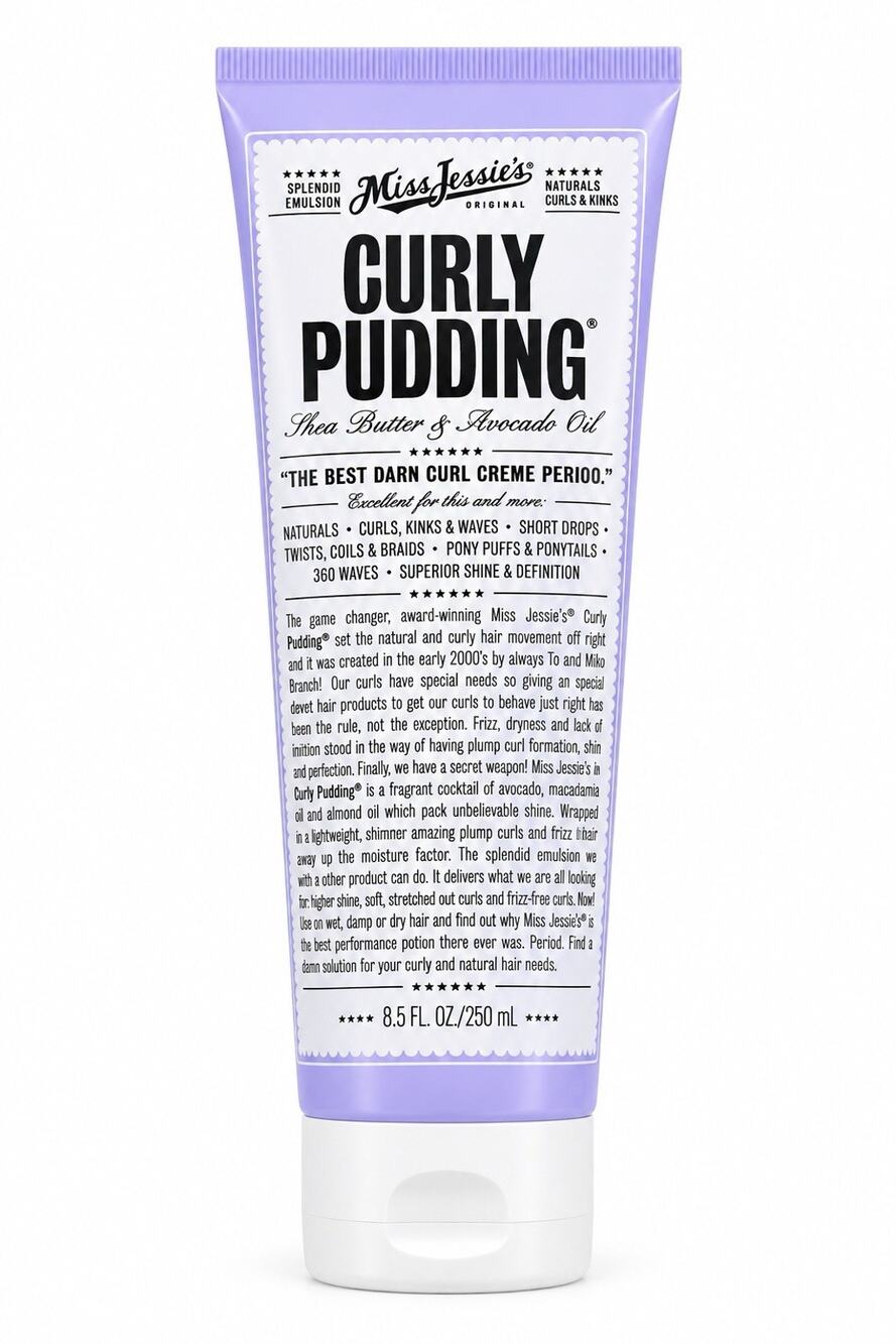 Miss Jessie's Curly Pudding Curl Cream 8.5 oz Styling Creme NEW